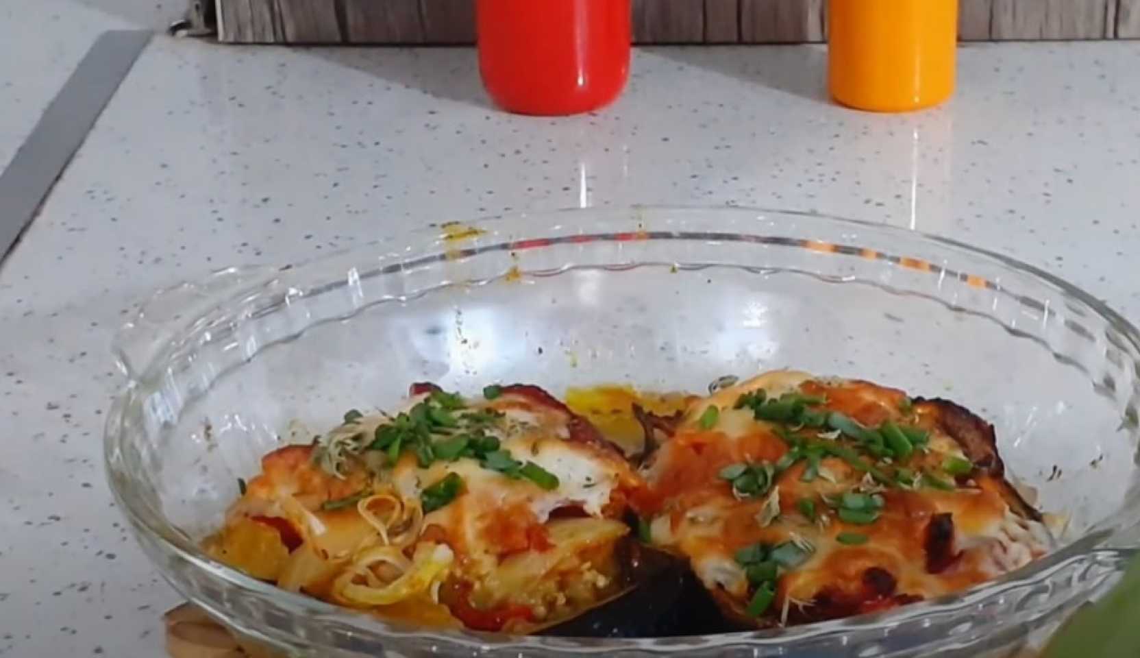 Image du plat : Aubergines à la mozzarella