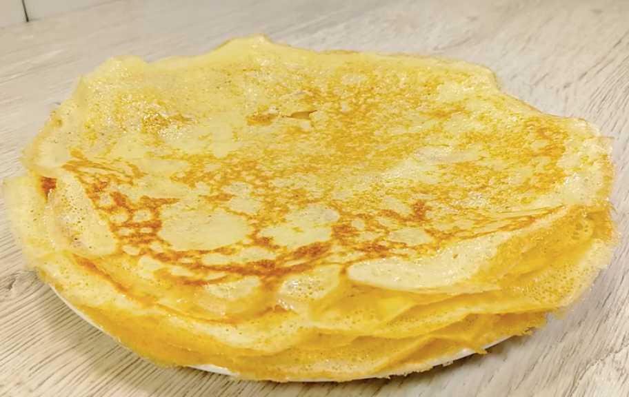 Recette : Crêpes sans farine
