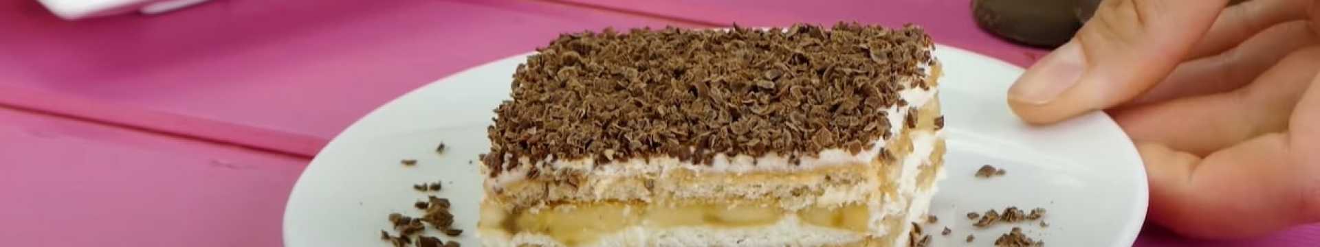 Gâteau aux biscuits sans cuisson