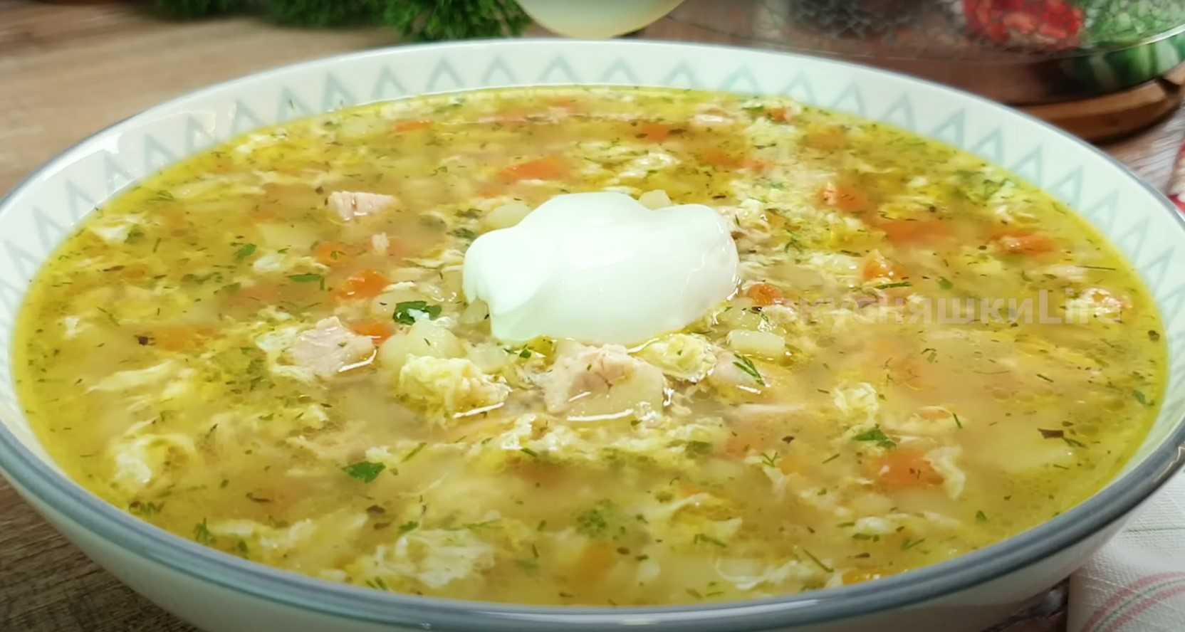 Image du plat : Soupe aux œufs classique