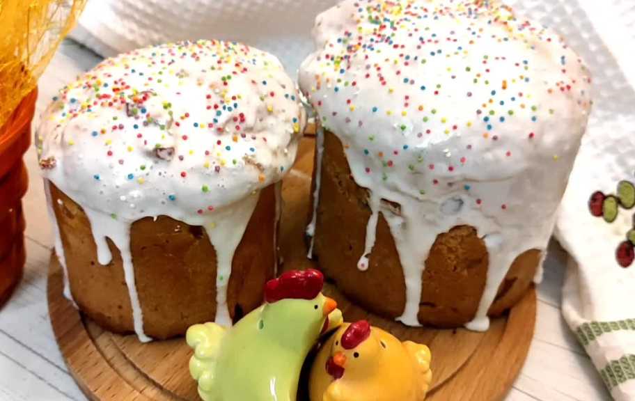 Recette : Gâteau de Pâques glacé au blanc d'œuf