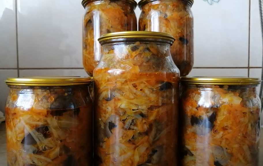 Recette : Solyanka aux champignons pour l'hiver en bocal