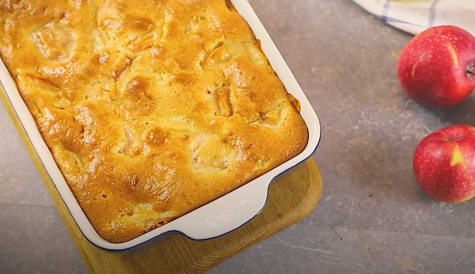 Image du plat : Charlotte aux pommes et à la crème fraîche