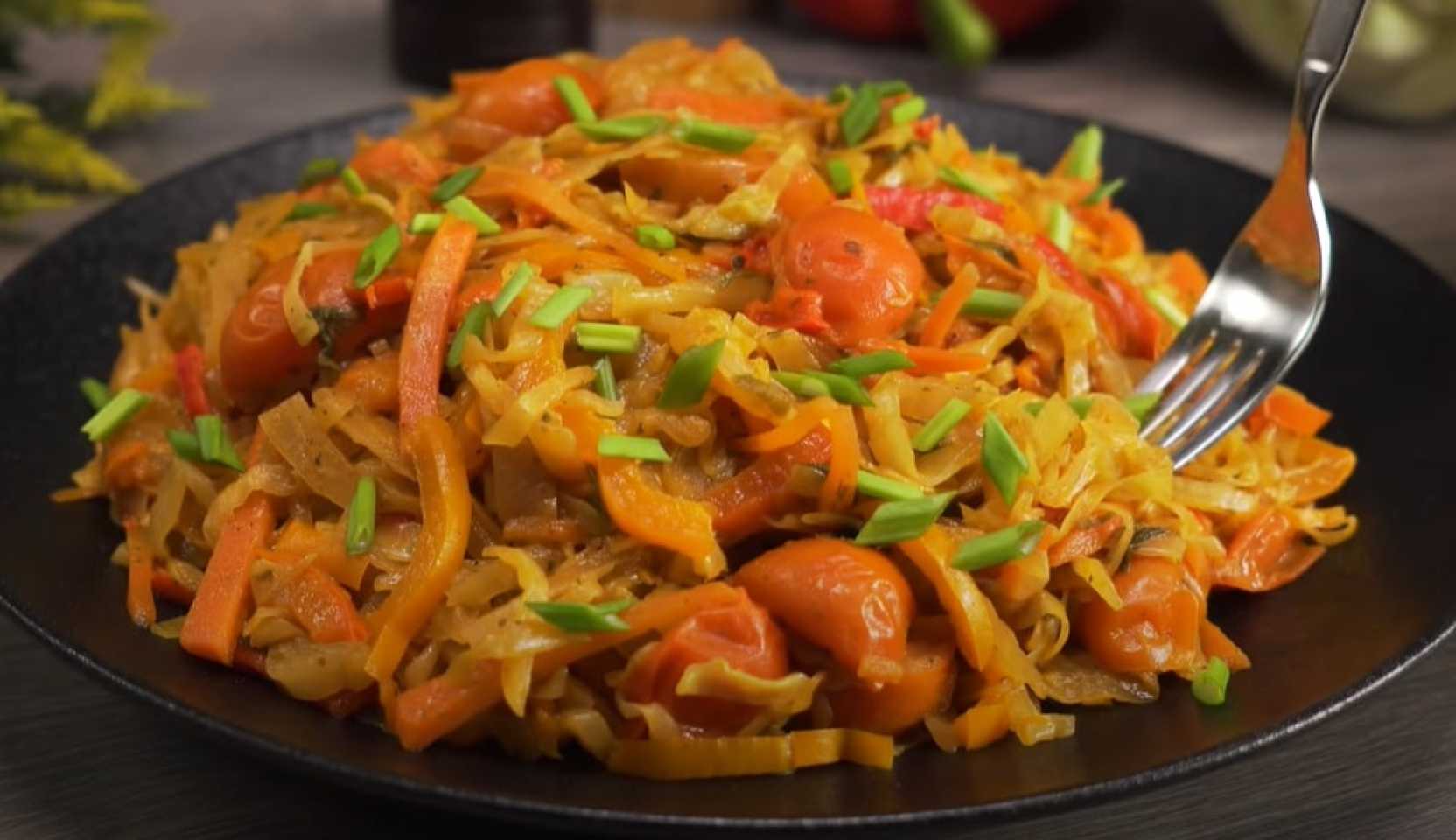 Image du plat : Chou frit jamaïcain