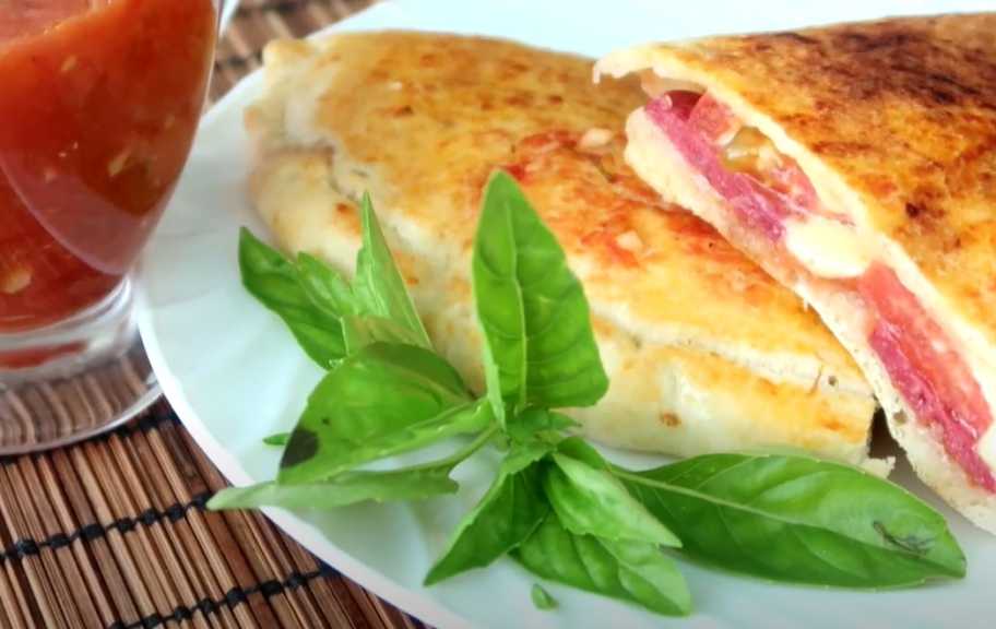 Recette : Calzone pizza fermé