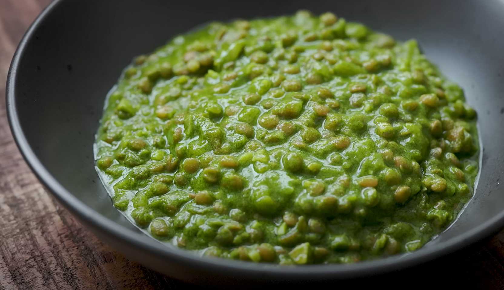 Image du plat : Lentilles aux épinards