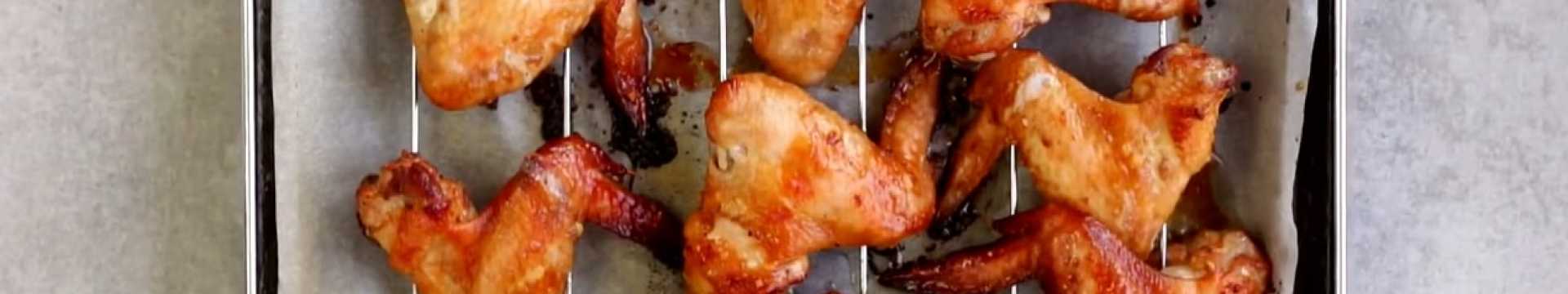 Ailes de poulet marinées à la sauce soja