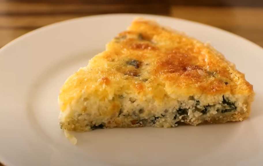 Recette : Quiche au fromage et aux épinards