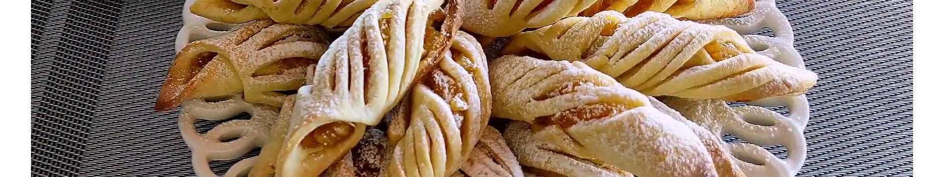 Biscuits torsadés à la confiture