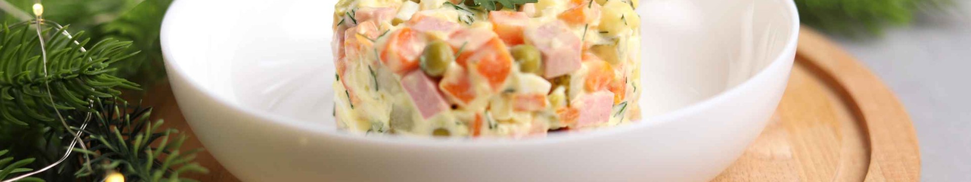 Catégorie de recette : Salade Olivier