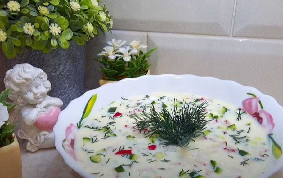 Recette : Okroshka saine au kéfir