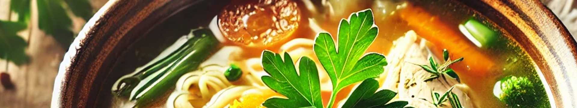 Catégorie de recettes : Recettes de soupes au poulet