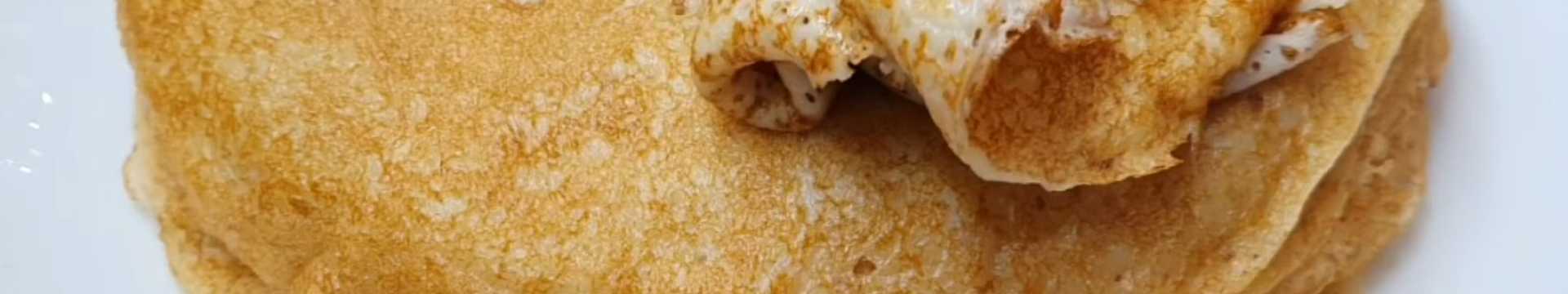 Crêpes à la levure avec du kéfir