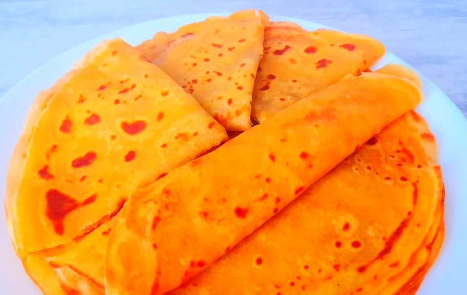 Recette : Crêpes à la citrouille pour le Carême