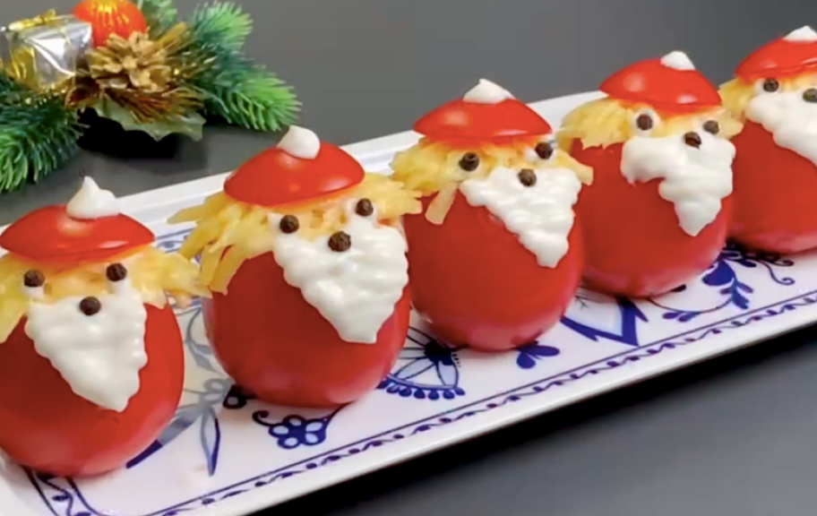 Recette : Cupcakes sushi sur le thème du Père Noël pour le Nouvel An