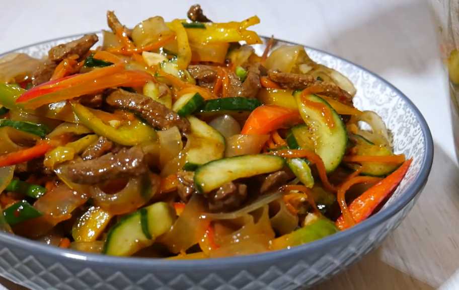 Recette : Salade de nouilles Ashlanfu copieuse