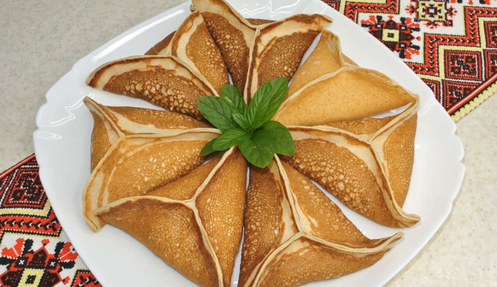 Image du plat : Crêpes au fromage blanc et aux raisins secs