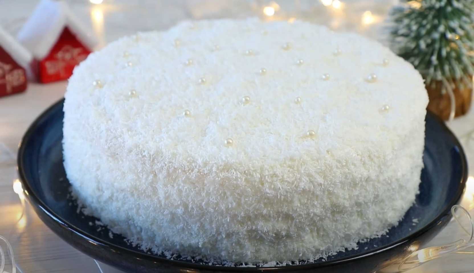 Image du plat : Gâteau flocon de neige