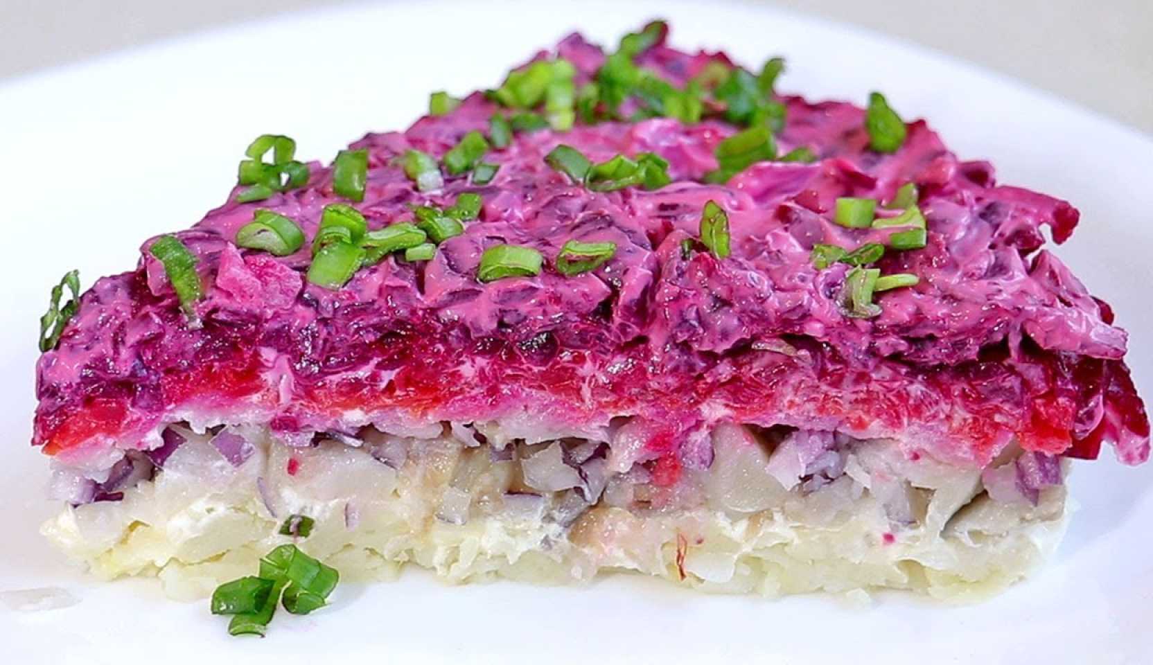 Image du plat : Hareng sous un manteau de fourrure sans carottes