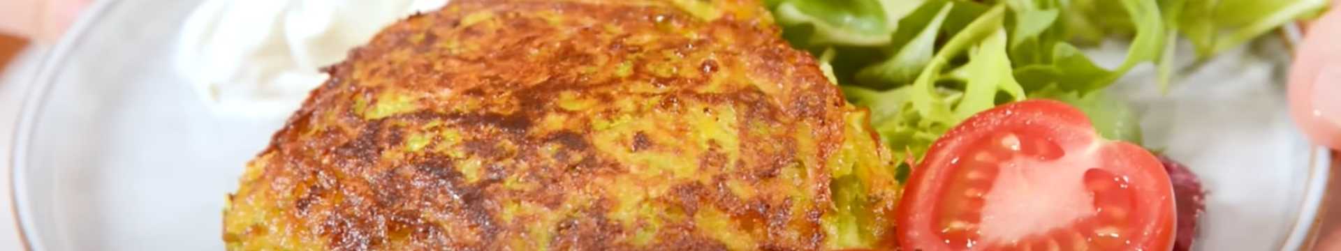 crêpes aux courgettes