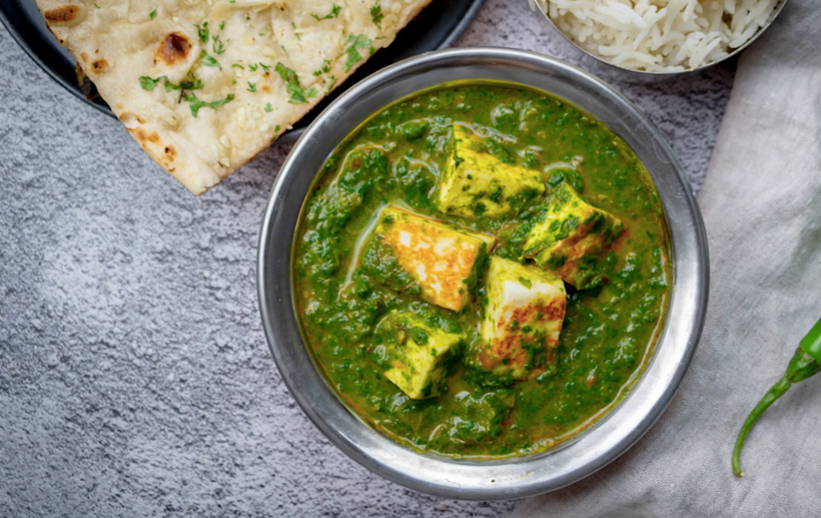 Recette : Palak Paneer
