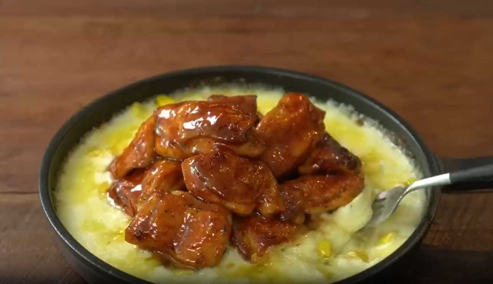 Image du plat : Poulet au fromage et au maïs