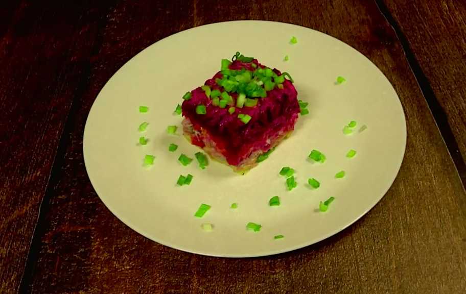 Recette : Hareng en croûte de fourrure sans œufs