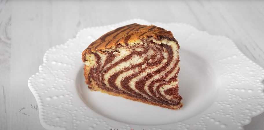 Recette : Gâteau zébré