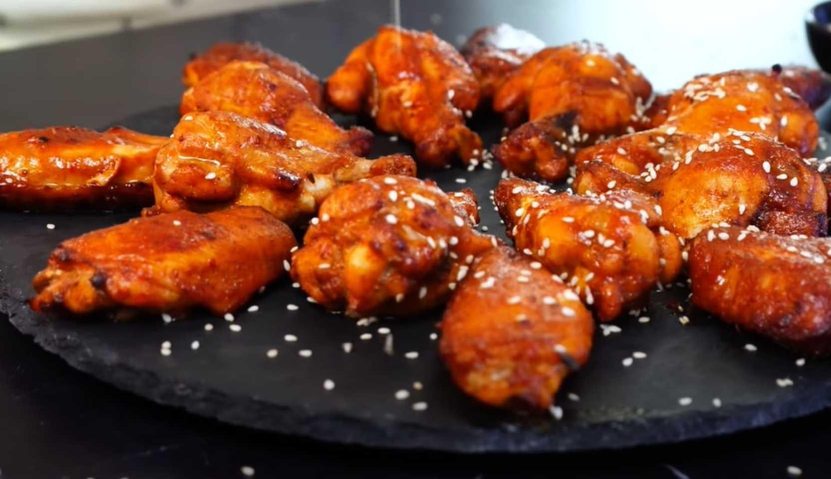 Image du plat : Ailes de poulet aux poires