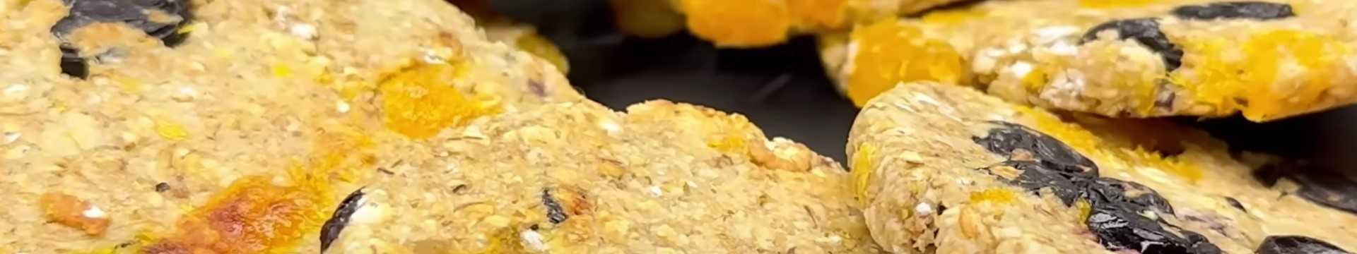 Biscuits croustillants à l'avoine cuits à la poêle sans farine ni sucre