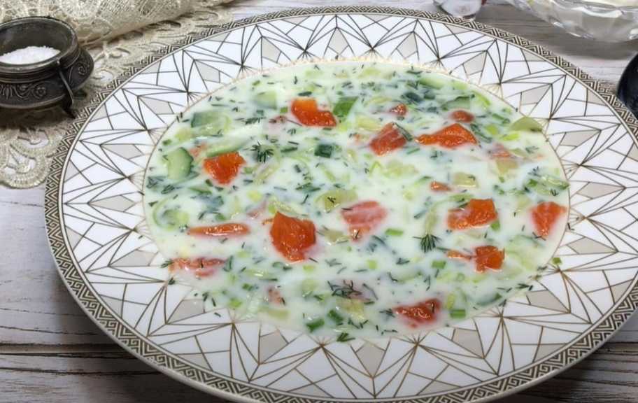 Recette : Okroshka au poisson