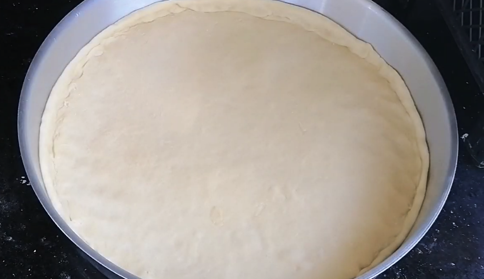 Image du plat : Pâte à pizza sans levure