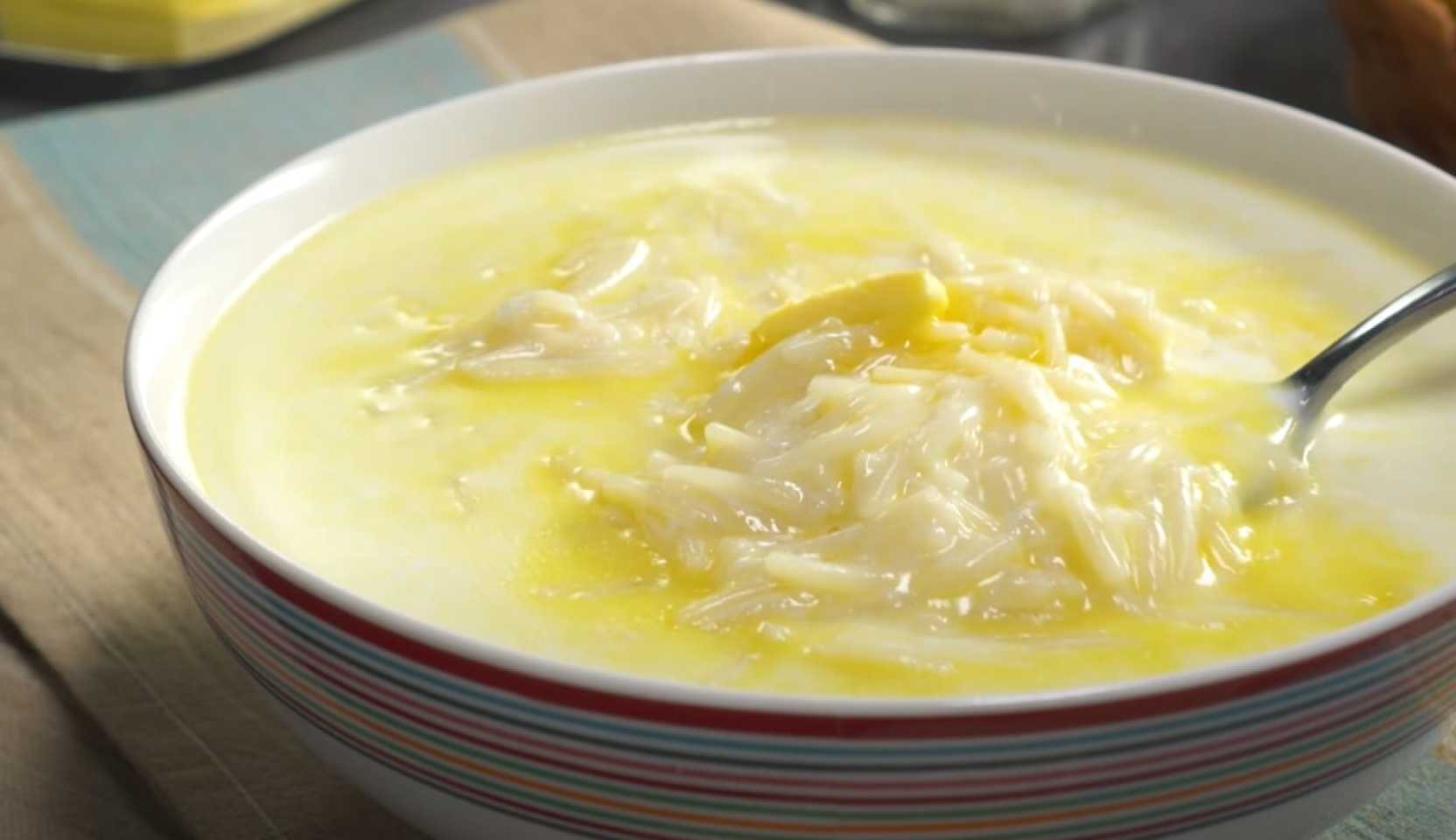 Image du plat : Soupe au lait avec vermicelles