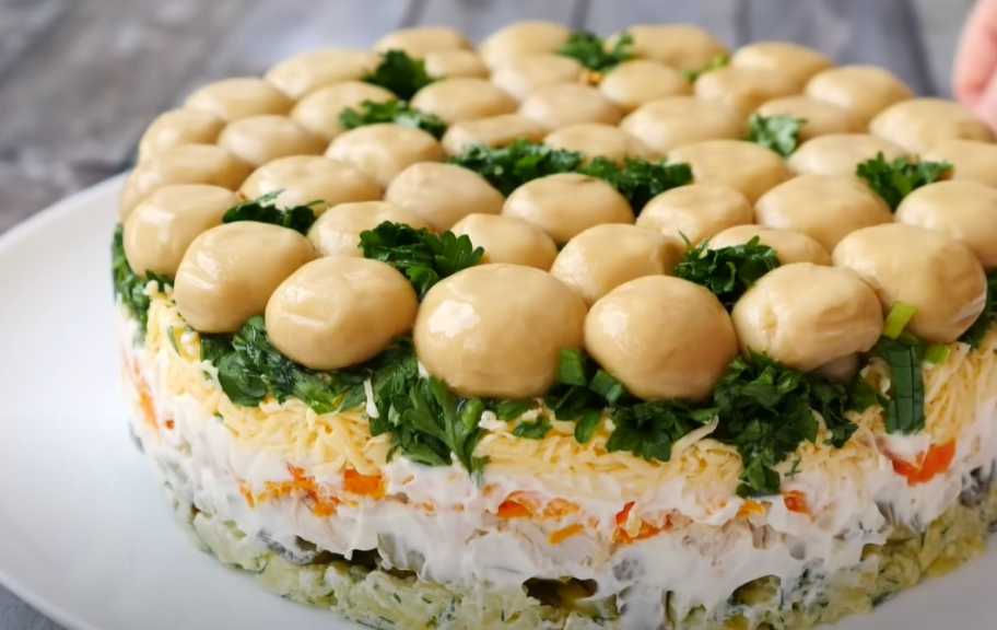 Recette : Salade de champignons