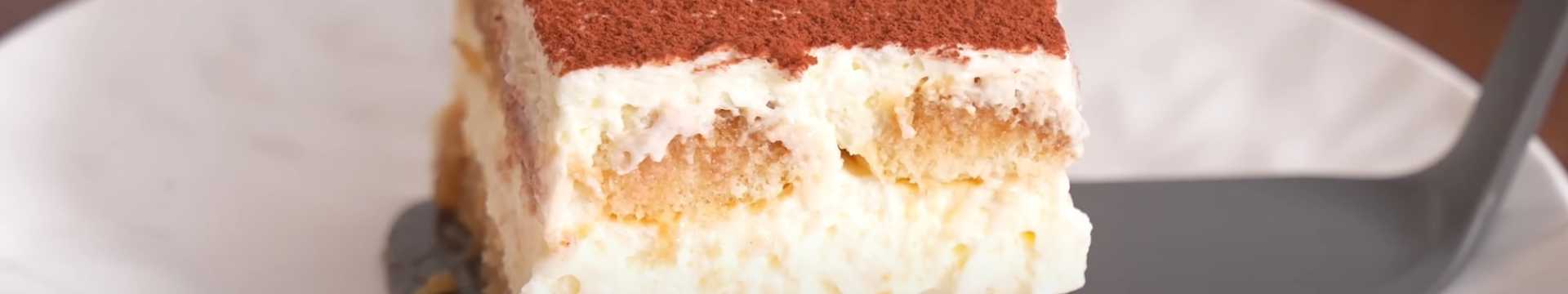 Tiramisu au mascarpone et biscuits à la cuillère