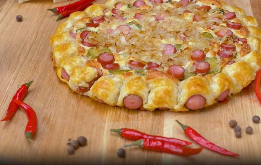 Recette : Pizza hot-dog