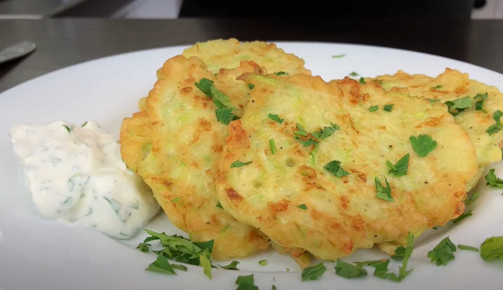Image du plat : Beignets de courgettes croustillants