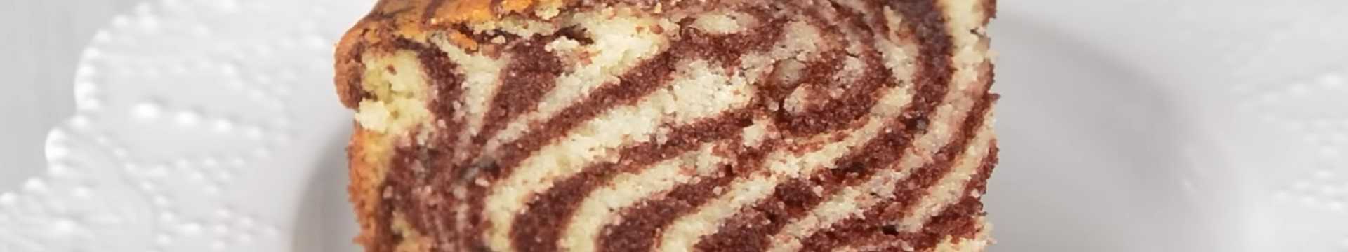 Gâteau zèbre