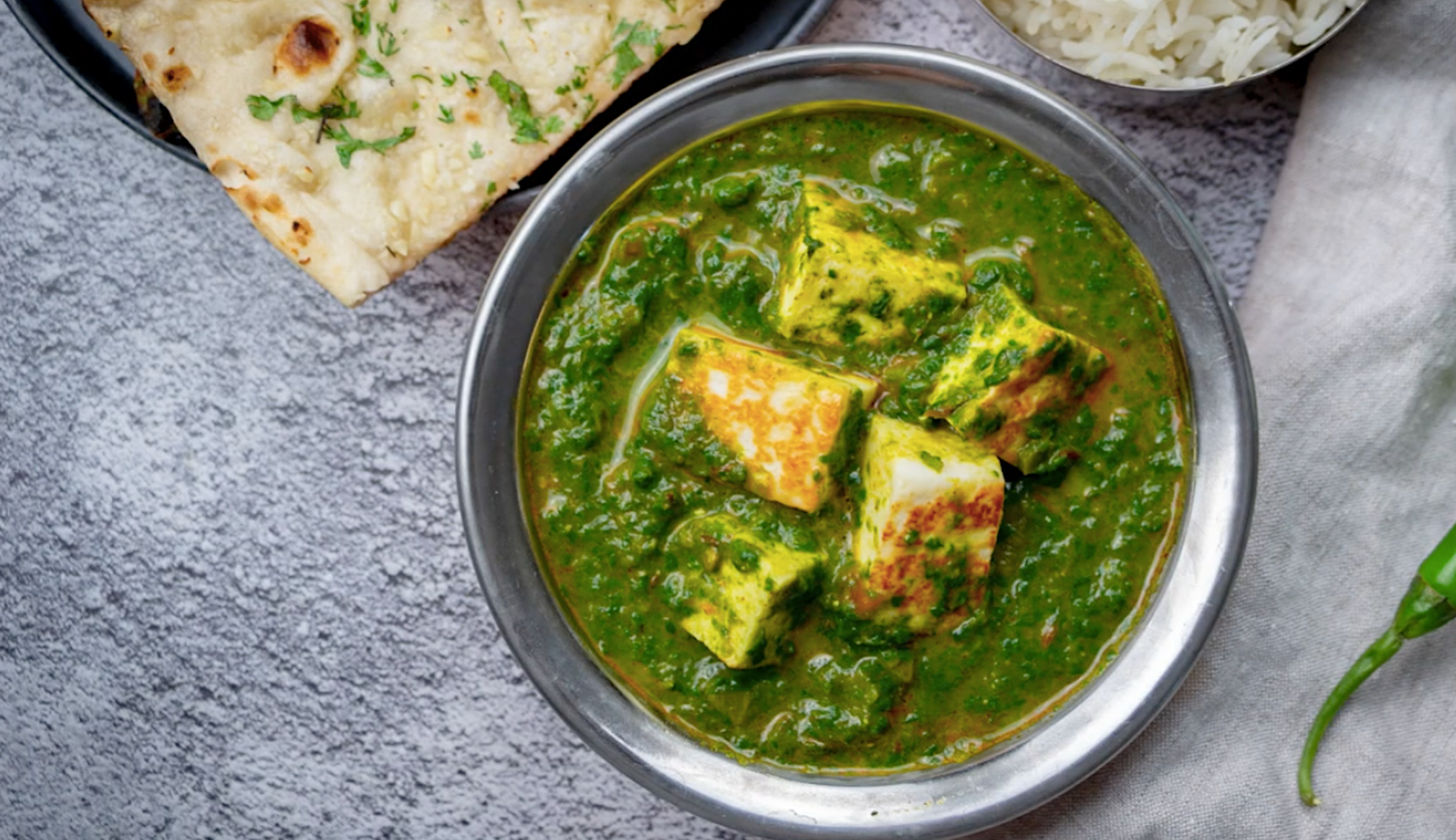 Image du plat : Palak Paneer