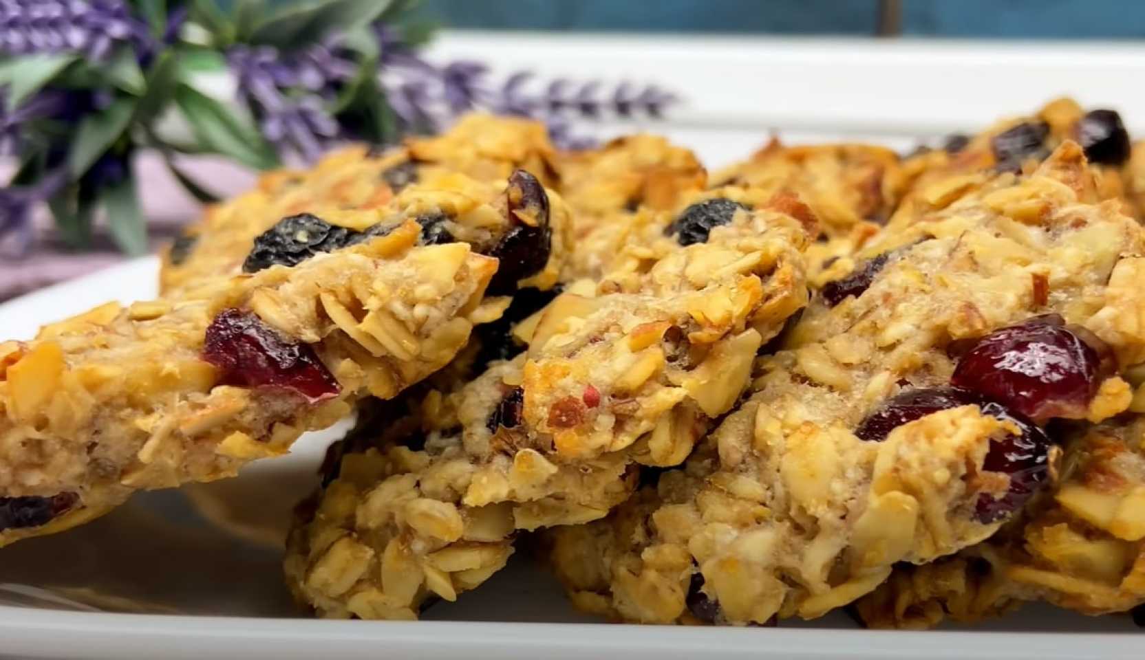 Image du plat : Recette « Biscuits aux pommes sains »