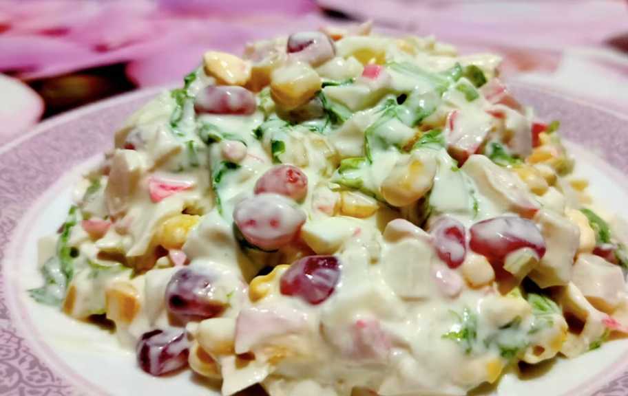 Recette : Salade de crabe à la grenade