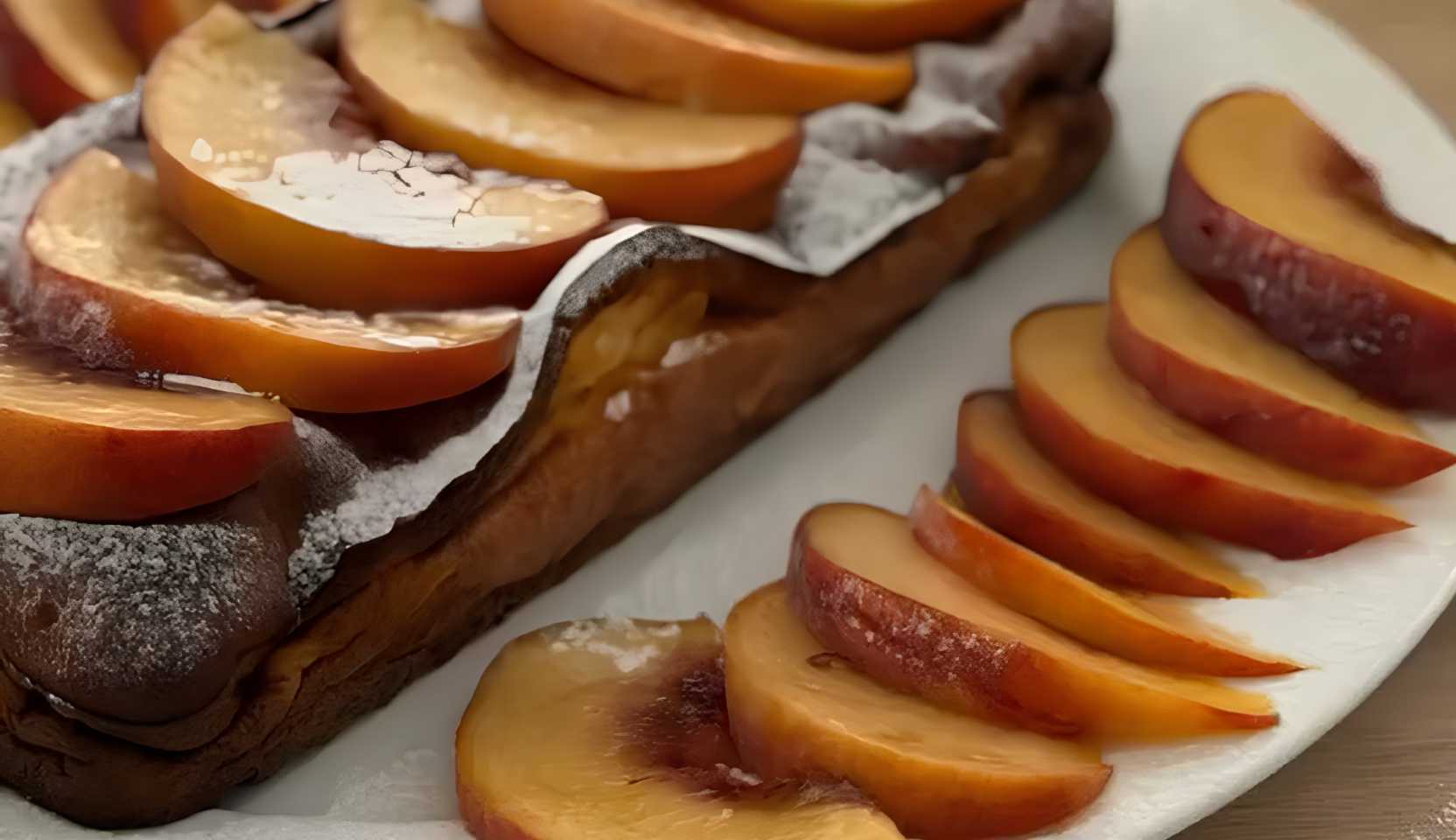 Image du plat : Gratin de pêches