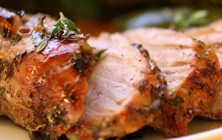 Recette : Porc cuit en papillote à l'ail et aux fines herbes