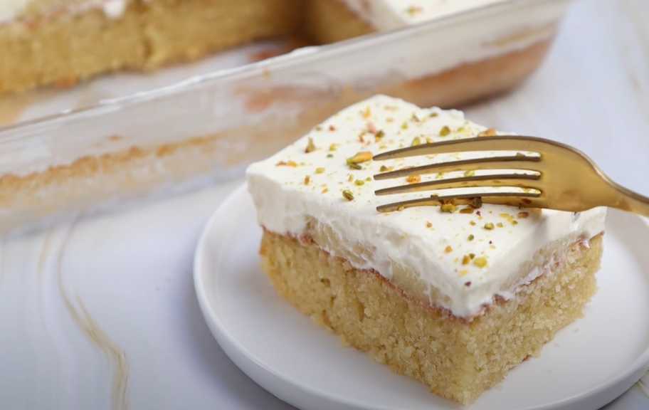 Recette : Gâteau éponge à l'ananas