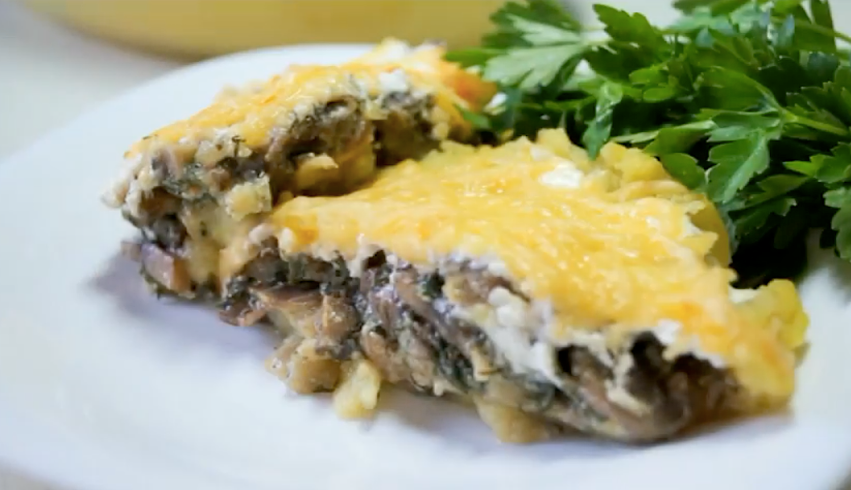 Image du plat : Gratin de purée de pommes de terre et de champignons