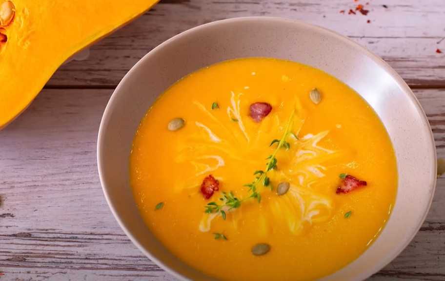 Recette : Soupe au potiron et aux courgettes