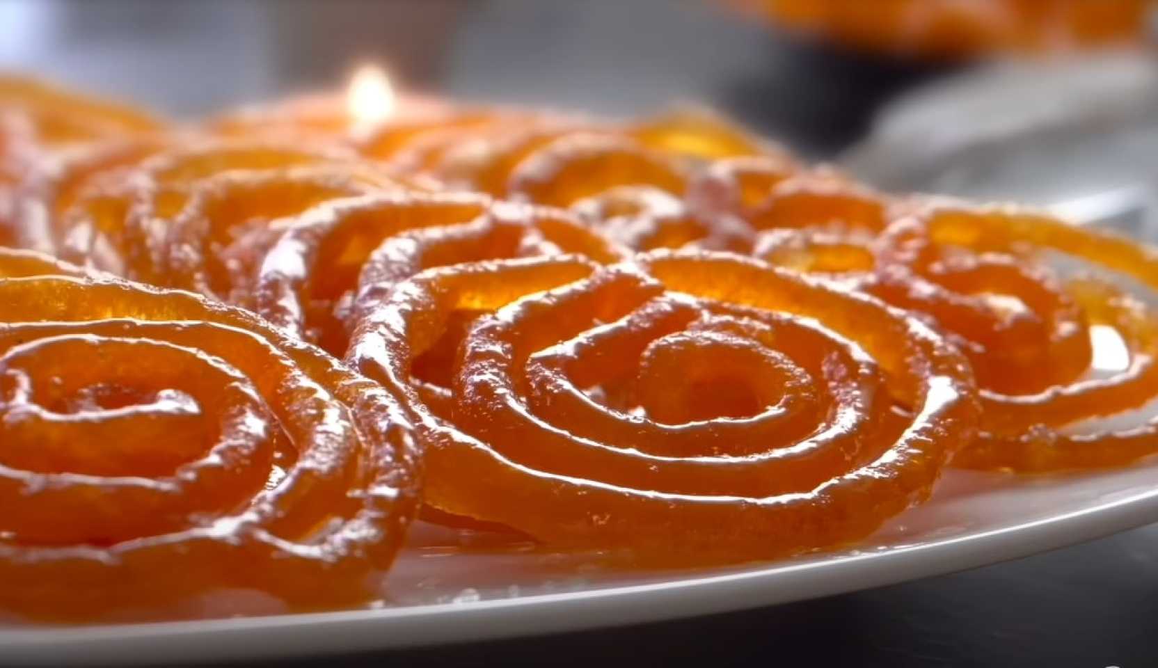 Image du plat : Jalebi, une douceur indienne