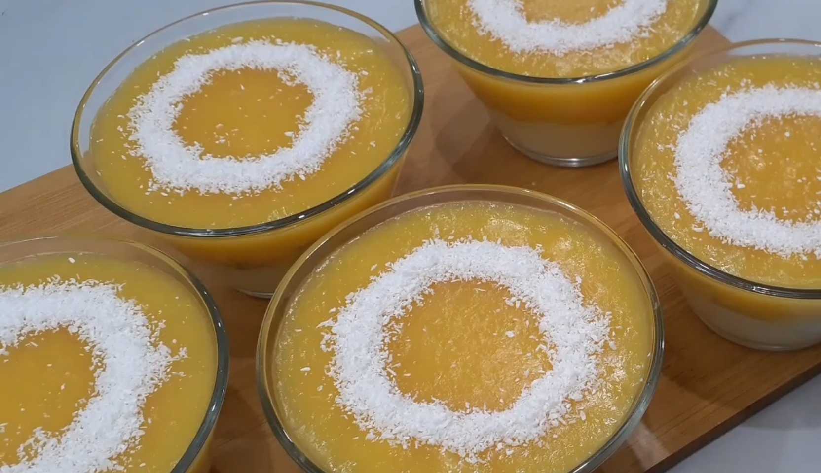 Image du plat : Dessert lacté aux oranges