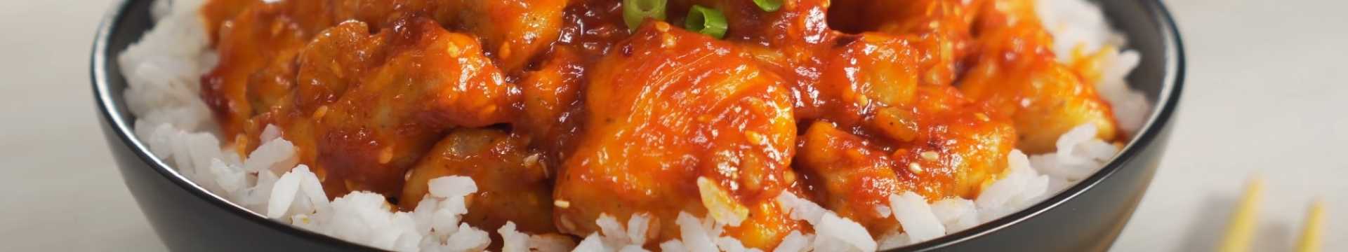 Poulet à la sauce aigre-douce