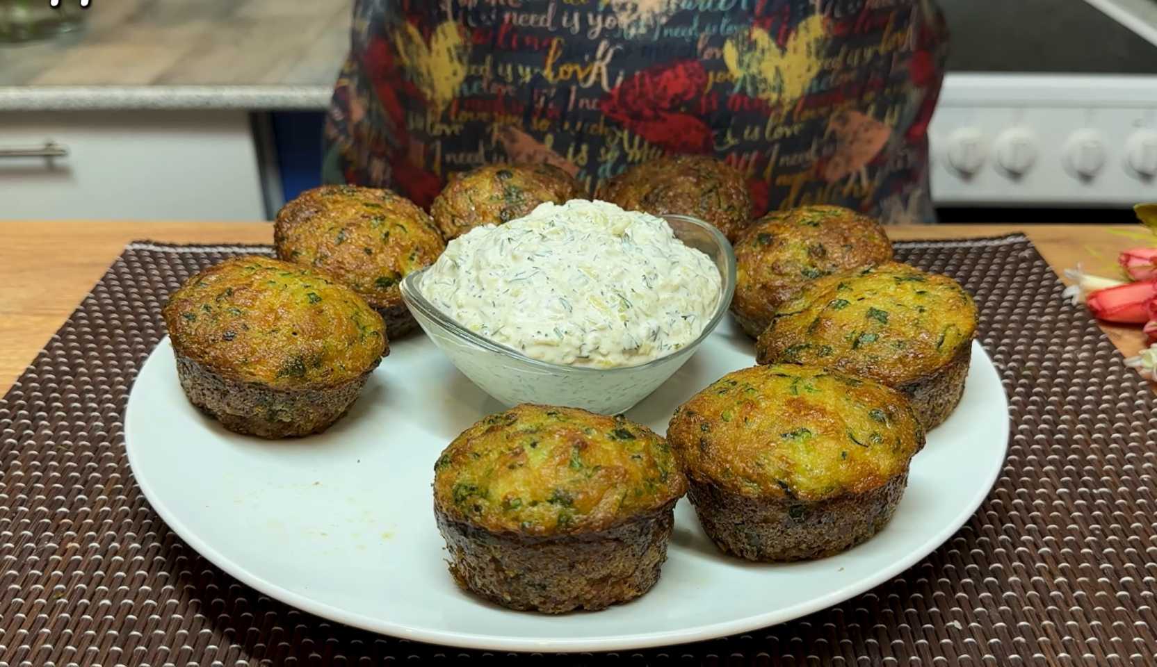 Image du plat : Muffins aux courgettes et aux pommes de terre